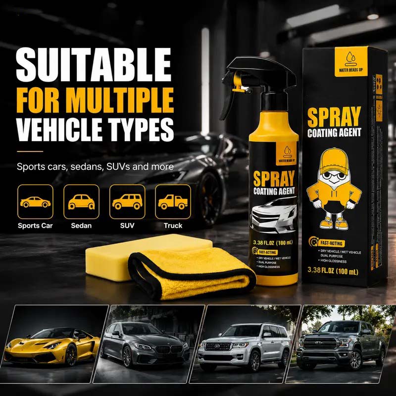 Hydrophobic Car Ceramic Spray for All Vehicles