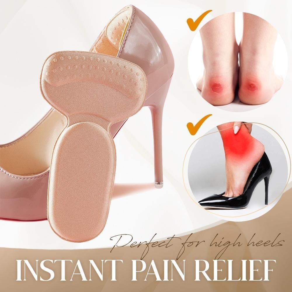 Anti-slip Heel Liners Soft Cushion Heel Protector Pads for Women Men Shoes