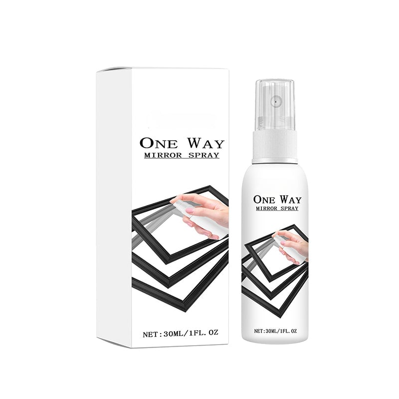 One Way Mirror Spray | Streak-Free Cleaner for Glass, Windows & Mirrors