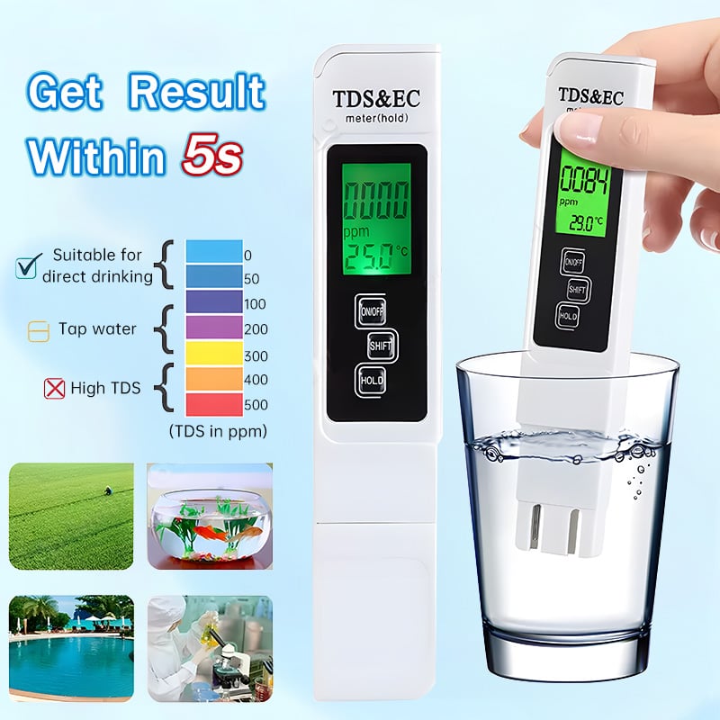 Last Day 45% OFF2026 All-New 4 in 1 Digital Water Tester