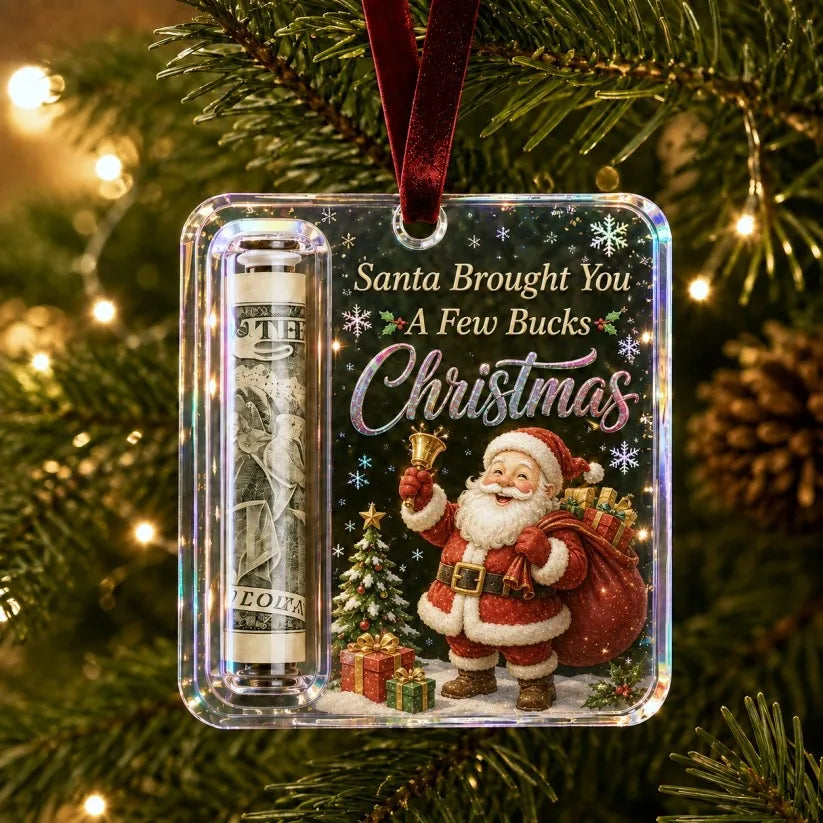 Christmas Cash Gift Ornament- Only $9.9 Per Pcs