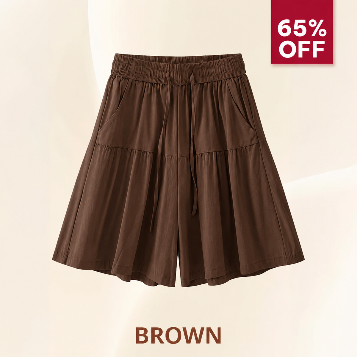 Women's Lightweight Stretch Flowy Shorts Skort