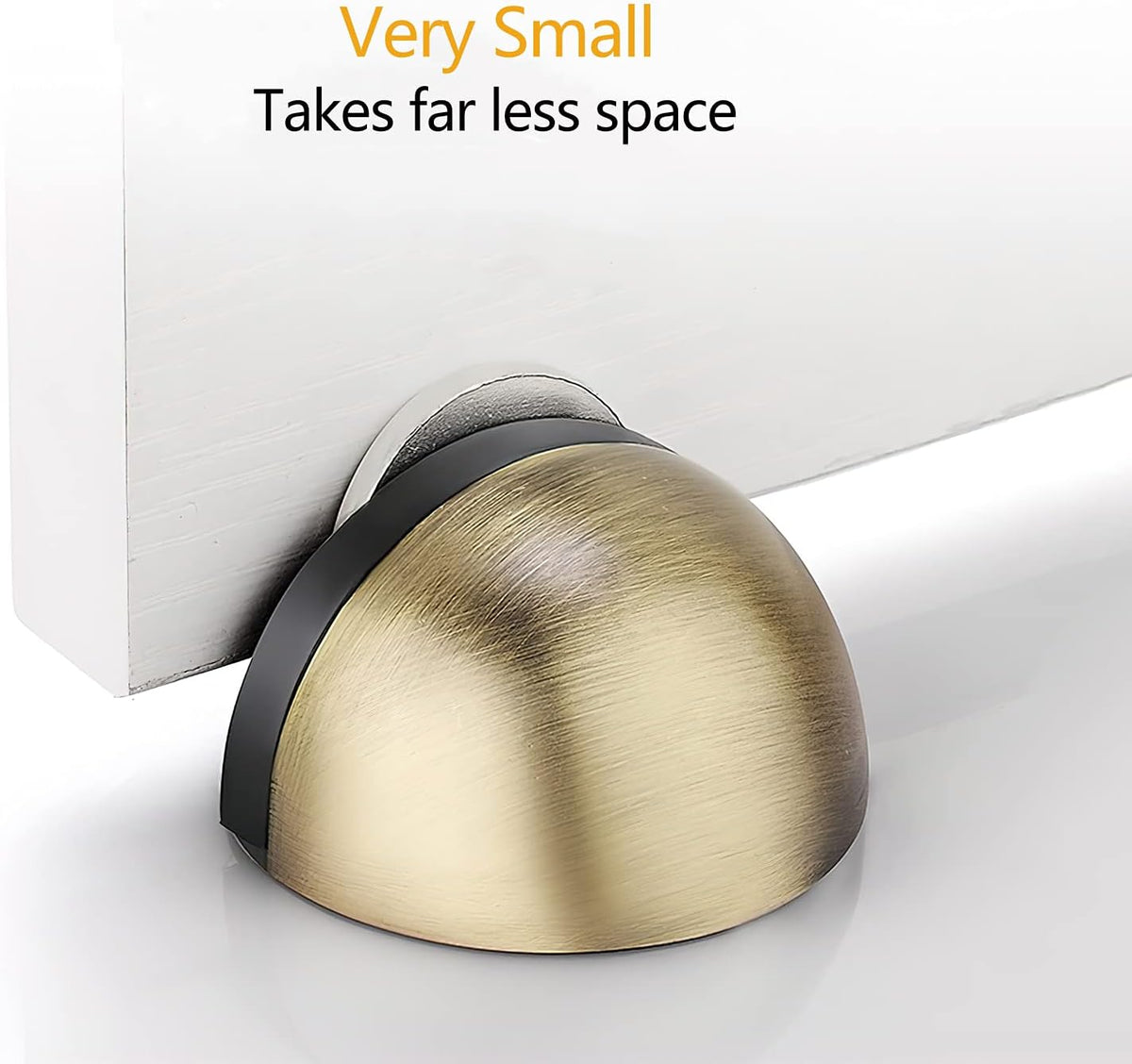 HOT SALEHidden Stainless Steel Rubber Dual-use Door Stopper Door Holders