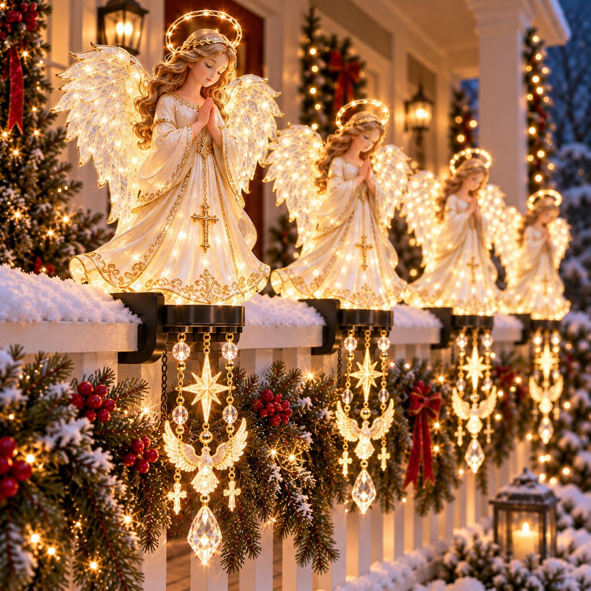LAST DAY 49% OFF Sacred Christmas Railing Lights
