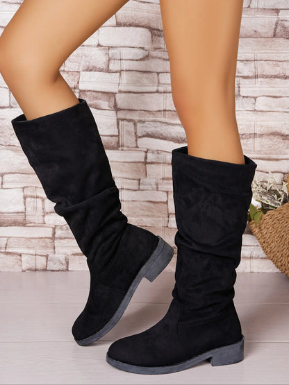 Women's Vintage Denim Boots