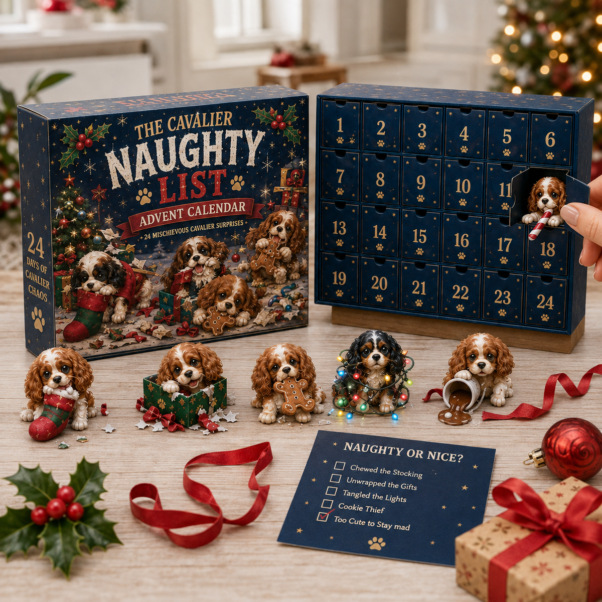 Cavalier Adventures 24-Day Advent Calendar – 6 Themed Collections