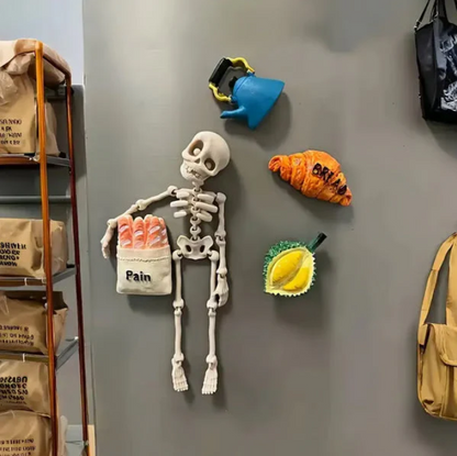Haunted Skeleton Magnetic Figure for Halloween