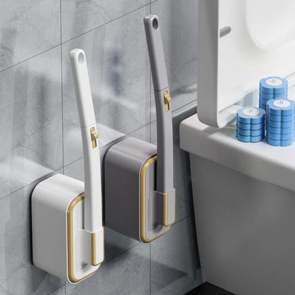 60K+ SOLD!Hygienic Disposable Toilet Brush | Wall-Mounted Replacement Head Set Hot Sale