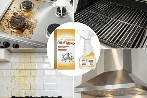 Say Goodbye to Grease! Powerful Kitchen Degreaser Spray – Cuts Through Tough Grease in Seconds