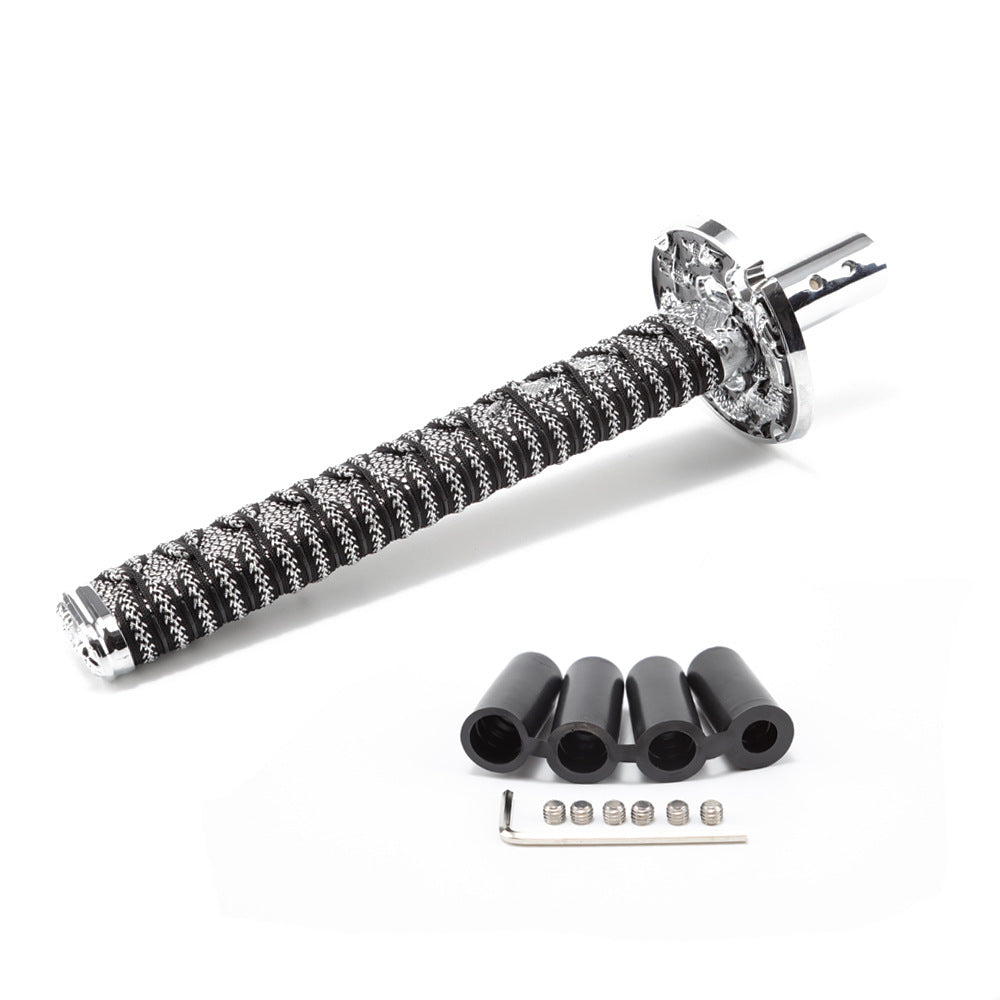 Long Iron Gear Shift Knob with 4 Adapters