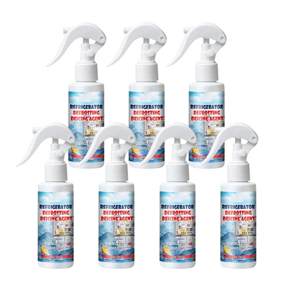 Freezer Ice Remover Spray – Rapid Defrost & Easy Cleaning Free Scraper Included