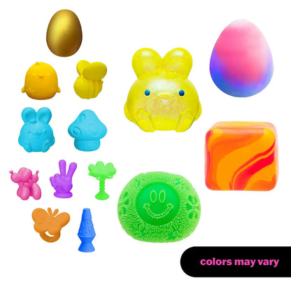 The Ultimate Easter Basket Filler: 12-Piece Sensory Squishy Bundle