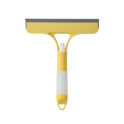 3-in-1 Window Cleaner: Spray + Scrub + Squeegee for Home & Car