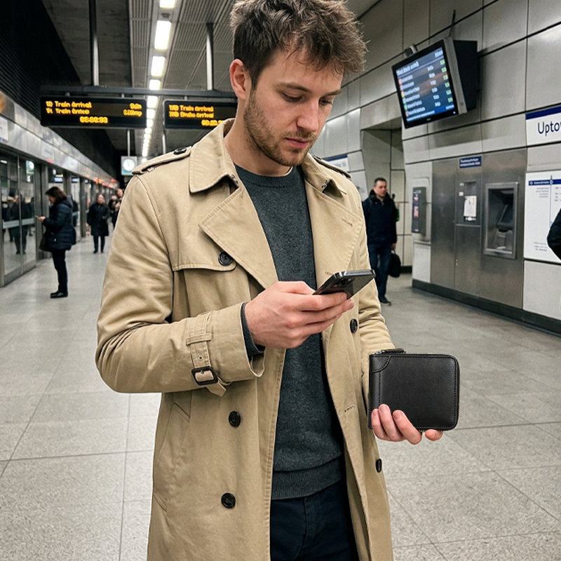 50K+ SOLD!Multifunctional Card Holder with RFID Slot for Multiple Purposes