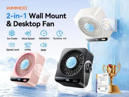 Hot Sale 50% OFF | Turbo Desk Cooling Fan | Ultra-Quiet Airflow with Digital Display