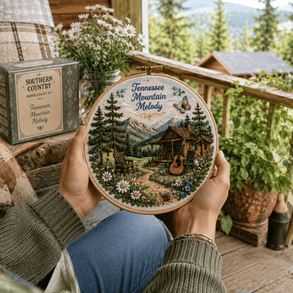 Beginner-Friendly Dolly Southern Country Needlework DIY Kit