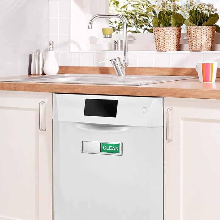 Limited-Time 50% OFF | Dishwasher Clean Dirty Magnet | Never Guess If Dishes Are Clean Again