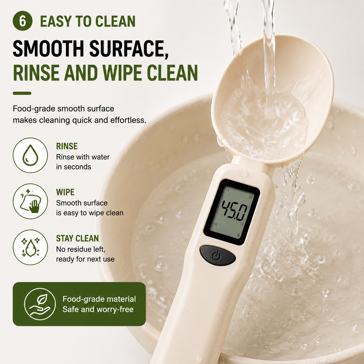 Smart Digital Measuring Spoon Scale – Precision Cooking & Baking Made Easy