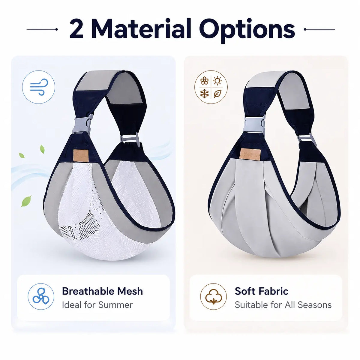 Adjustable Single-Shoulder Portable Strap, Lightweight Breathable Mesh Hip Bag Strap