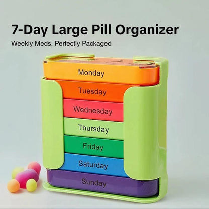 7-Day Medication Organizer - For Effortless Health Management!