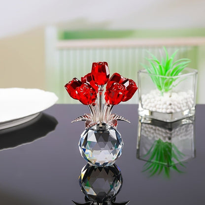 Eternal Colorful Rose Ornament – A timeless symbol of love and elegance