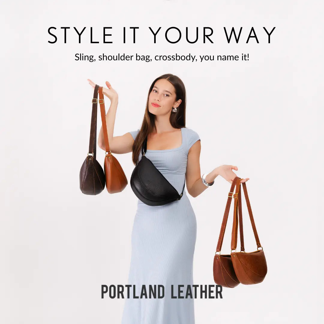 Portland Leather Koala Crossbody Bag