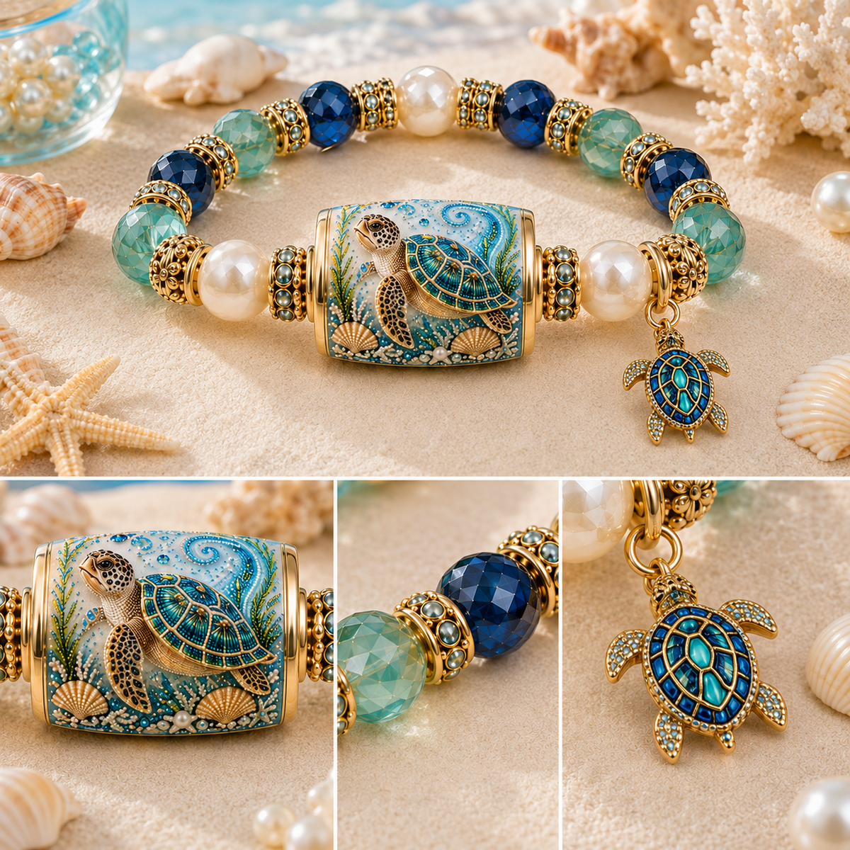 Last Day 49% OFF – Ocean Guardian Collection Bracelet — Limited Edition 2026