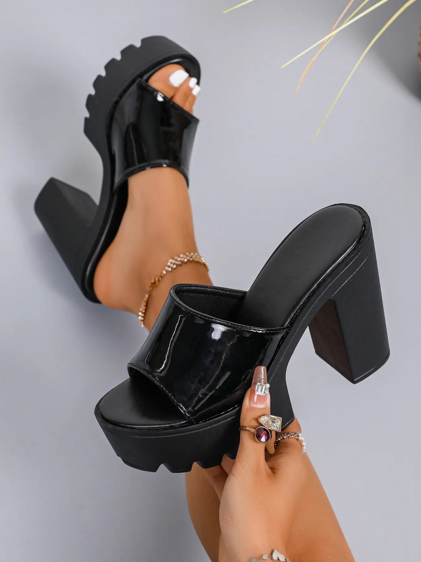 Women's Sandals – Platform, Chunky Sole, High Heel