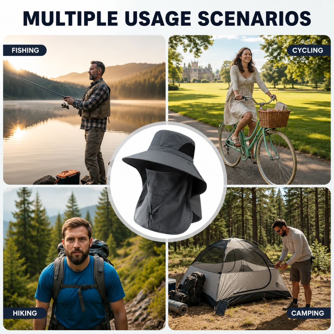 UV Protection Outdoor Fisherman's Hat