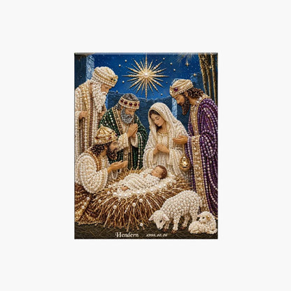 LAST DAY 49% OFF – Nativity Scene Diamond Painting Kit