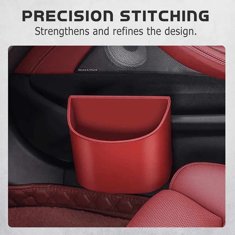 2026 HOT SALE50K+ SOLD! 49% OFF! Leather Car Door Cup Holder – Wide‐mouth opening, easy reach for drinks & phone. Clip‐on secure fit. PU leather, tough & stylish.