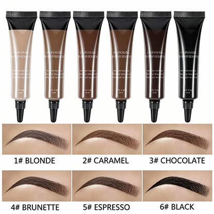 Long-lasting Waterproof Smudge-proof Liquid Eyebrow Gel/Tint