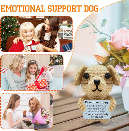 Emotional Support Crochet dog
