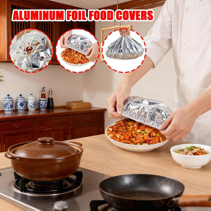 Food Insulation Cover, Premium Aluminum Foil Cover for Dining Table