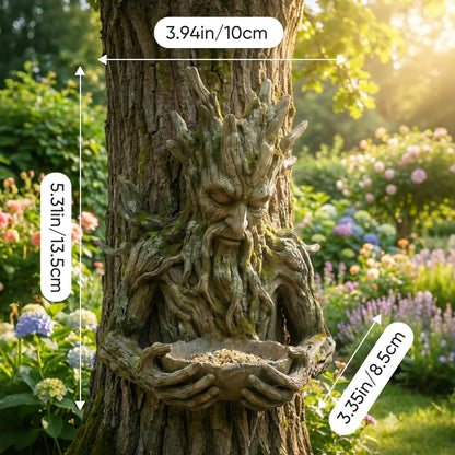 Garden Best Seller Tree Spirit Bird Feeder – Outdoor Resin Decor