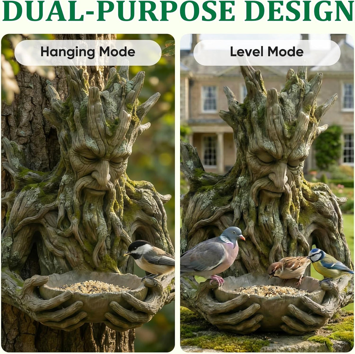 Garden Best Seller Tree Spirit Bird Feeder – Outdoor Resin Decor