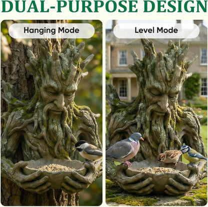 Garden Best Seller Tree Spirit Bird Feeder – Outdoor Resin Decor