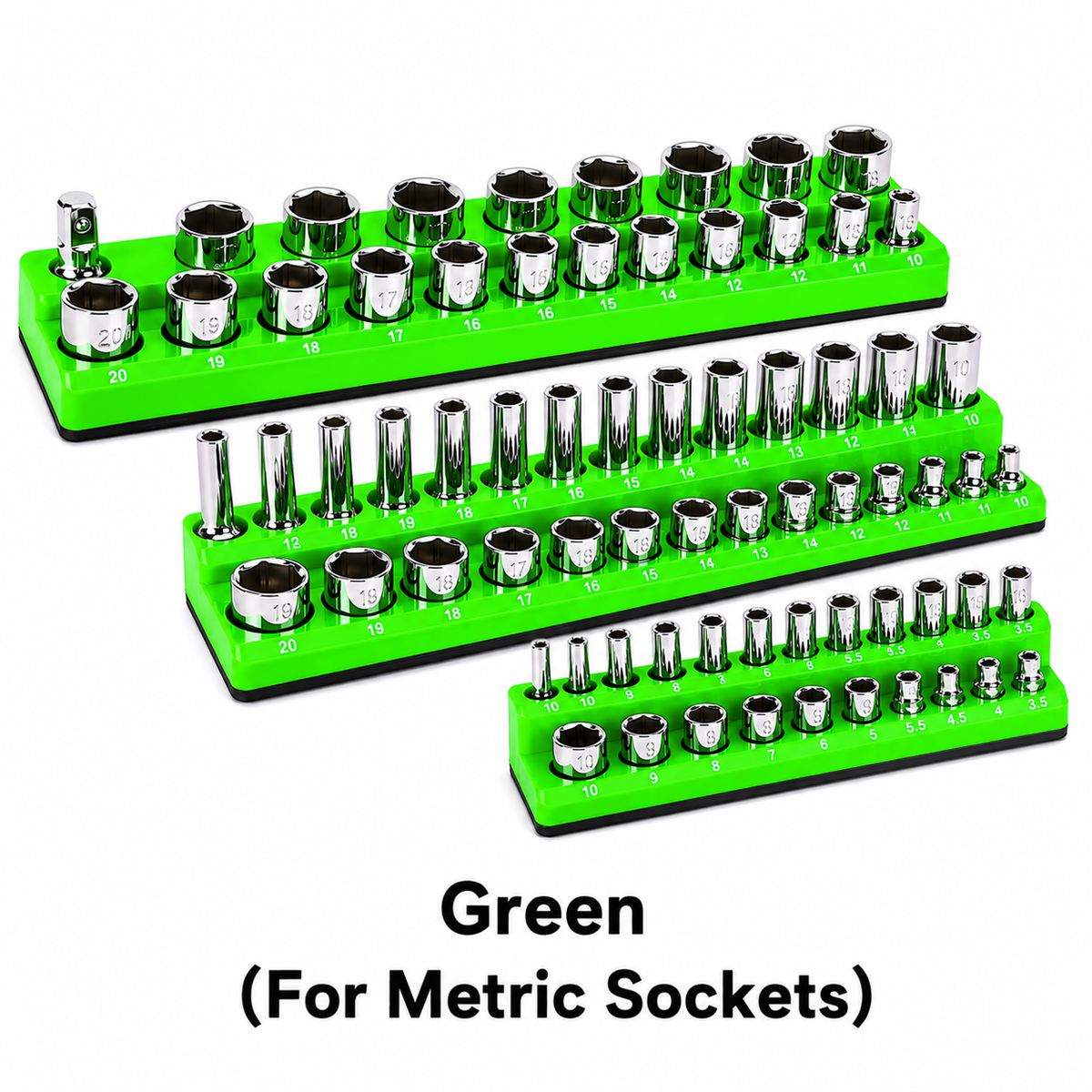 Magnetic Socket Organizer-Find Every Socket Instantly