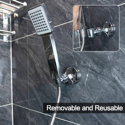 Hot Sale 49% OFF | Adjustable Shower Head Holder Set | No-Drill Suction Mount (2PCS)