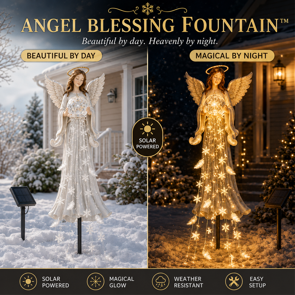 Today Only: Get 49% Off Solar Angel Remembrance Garden Light