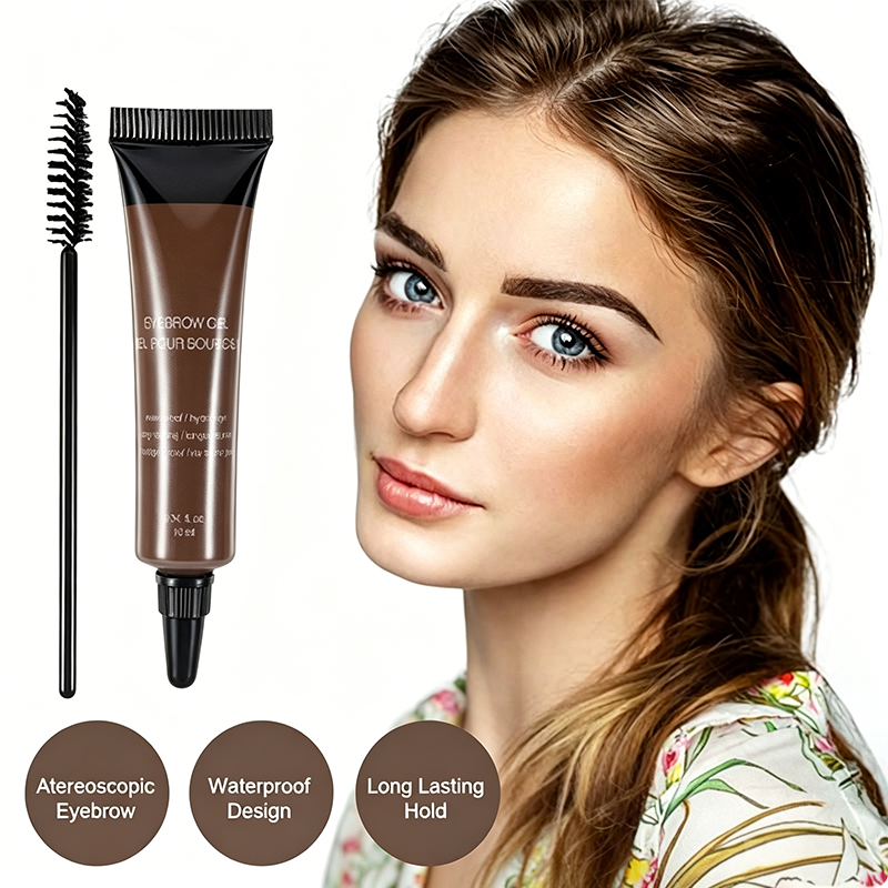 Long-lasting Waterproof Smudge-proof Liquid Eyebrow Gel/Tint