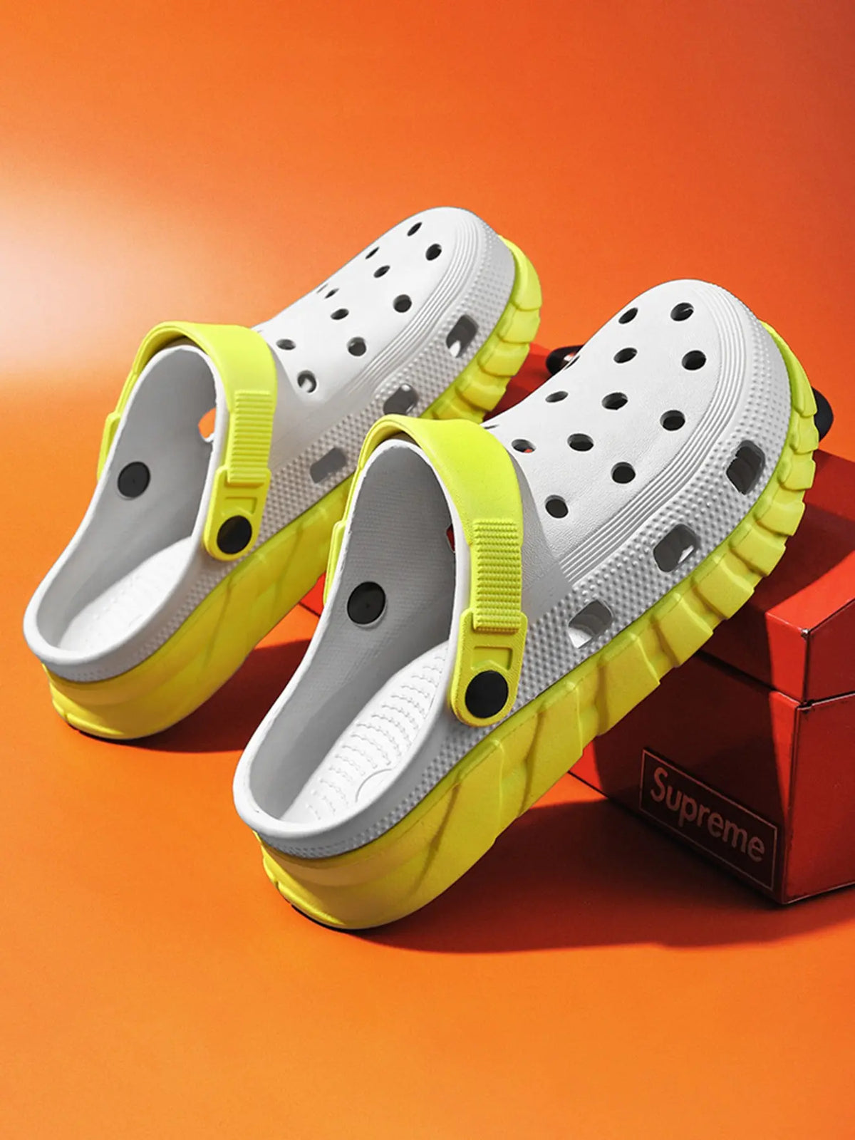 Women's Sport Slides – Chunky Sole, Lightweight, Breathable