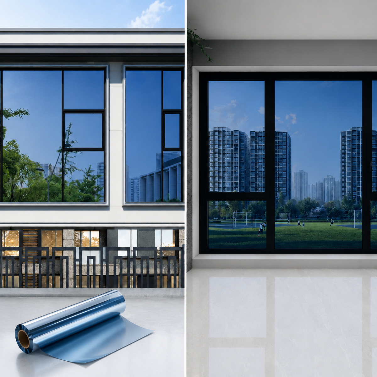 Over 50% OFF NOW One-Way Mirror Window Film for Daytime Privacy, UV Protection
