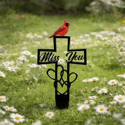 Metal Cemetery Memorial Plaque for Remembrance