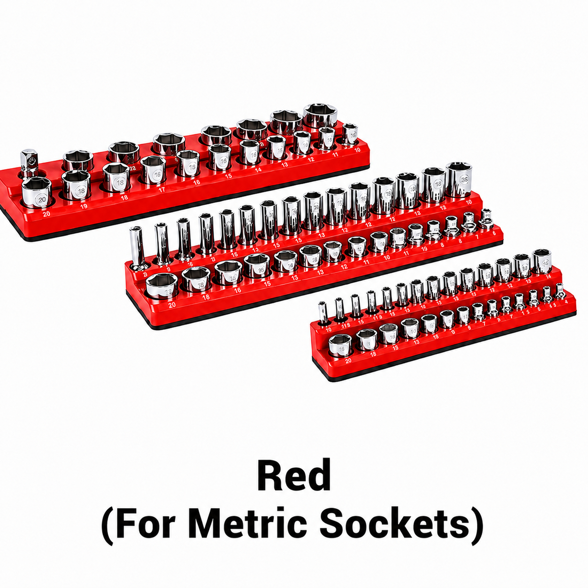 Magnetic Socket Organizer-Find Every Socket Instantly