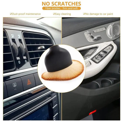 Car Air Conditioner Outlet Dashboard Cleaning Brush Auto Interior Dust Brush