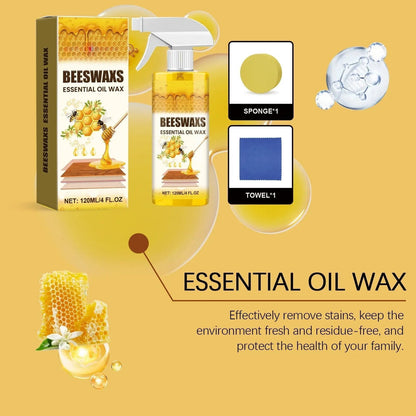 Beeswax Wood Polish Spray – Restore, Protect & Bring Back Natural Wood Shine