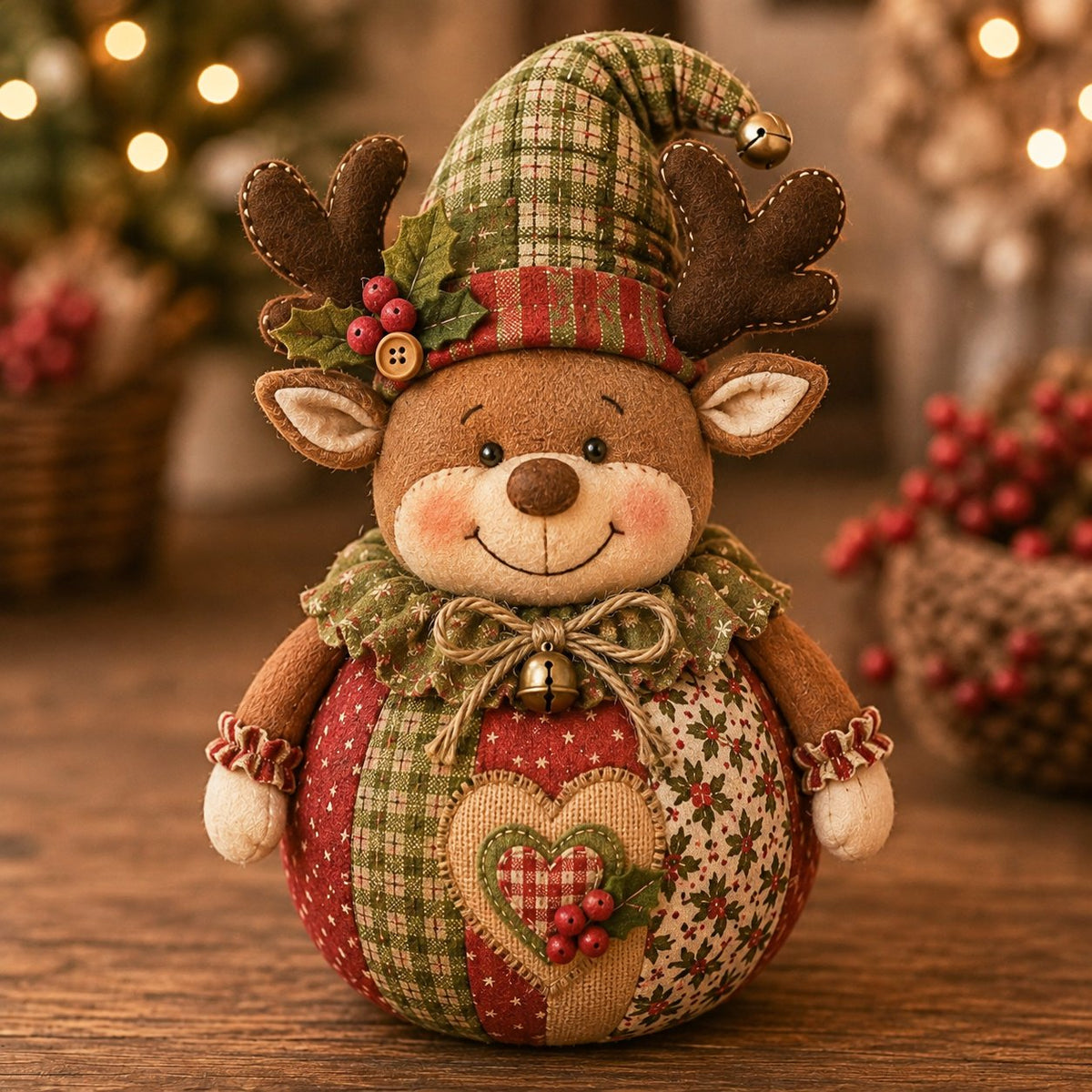 Last Day 49% OFF - Patchwork Fabric Doll DIY Kit