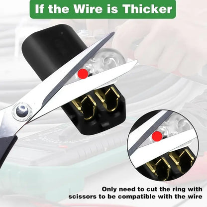 Flash Sale20K+ SOLD!Double-Wire Plug-in Connector Led Light Strip Connectors 2 Pin