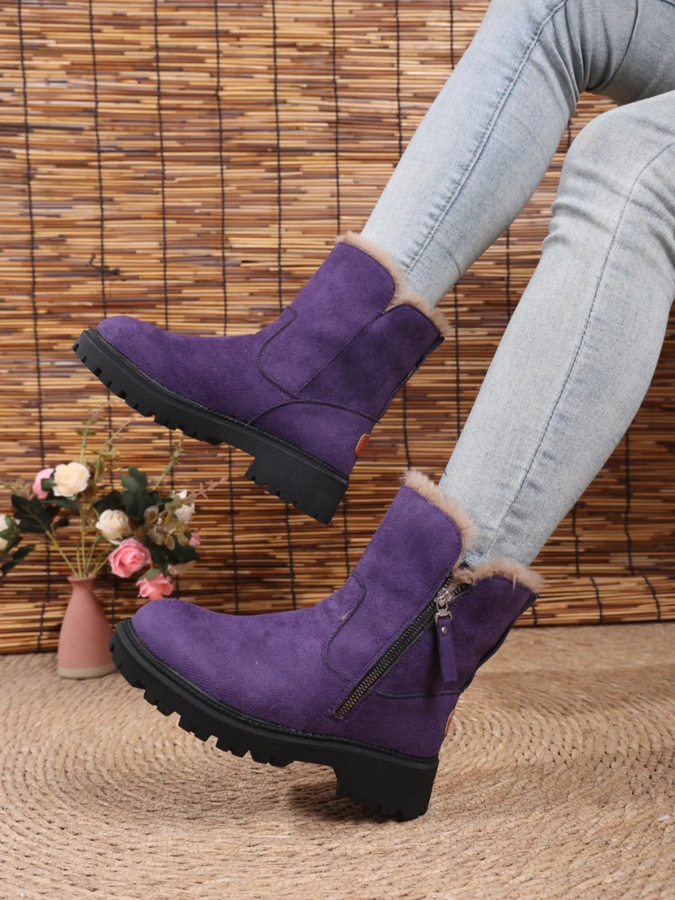 Women's Ankle Boots – Chunky Sole